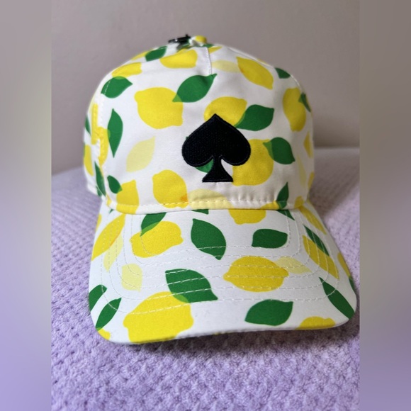 kate spade Accessories - NWT Kate Spade NY Lemon Toss Baseball Cap